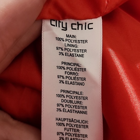 City Chic Ripple Love Off Shoulder formal party Maxi Dress plus size 24 3X new - Picture 15 of 16